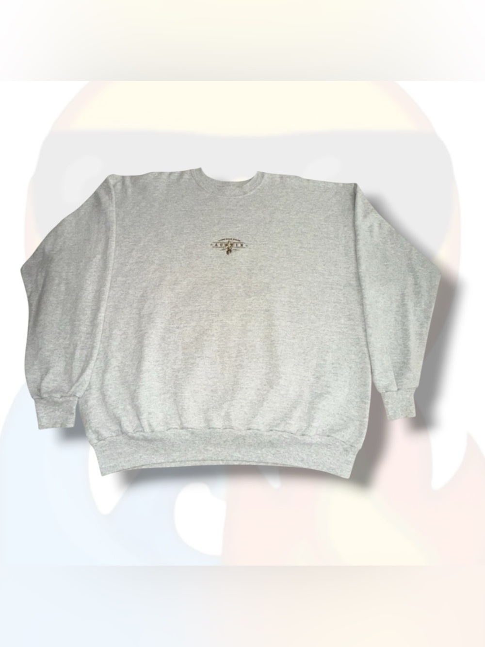 Austin Texas Lone Star State Hanes Crewneck Sweatshirt
